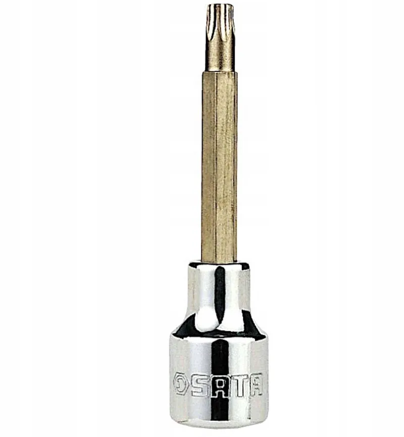 SET Torx Bit Dop 1/2" L100 T45 - Durzame Kwaliteit by Sata – product image