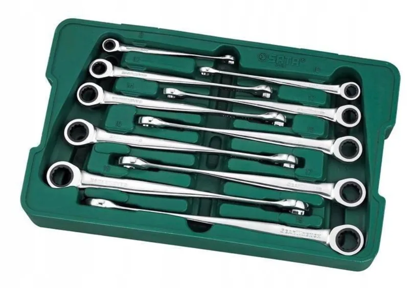X-Beam ringsleutelset met Ratel - 10 onderdelen by Sata – product image