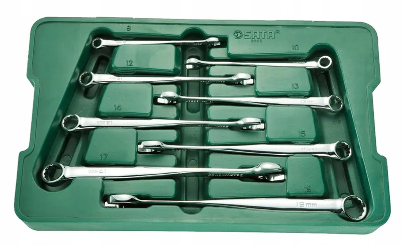XL Ring- en steeksleutelset met ratel (8-delig) by Sata – product image