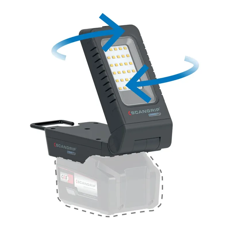 BASIC CONNECT Werklamp 1000 lumen Basic Body - 03.6109C by Scangrip, Anthracite – product image 6 of 6