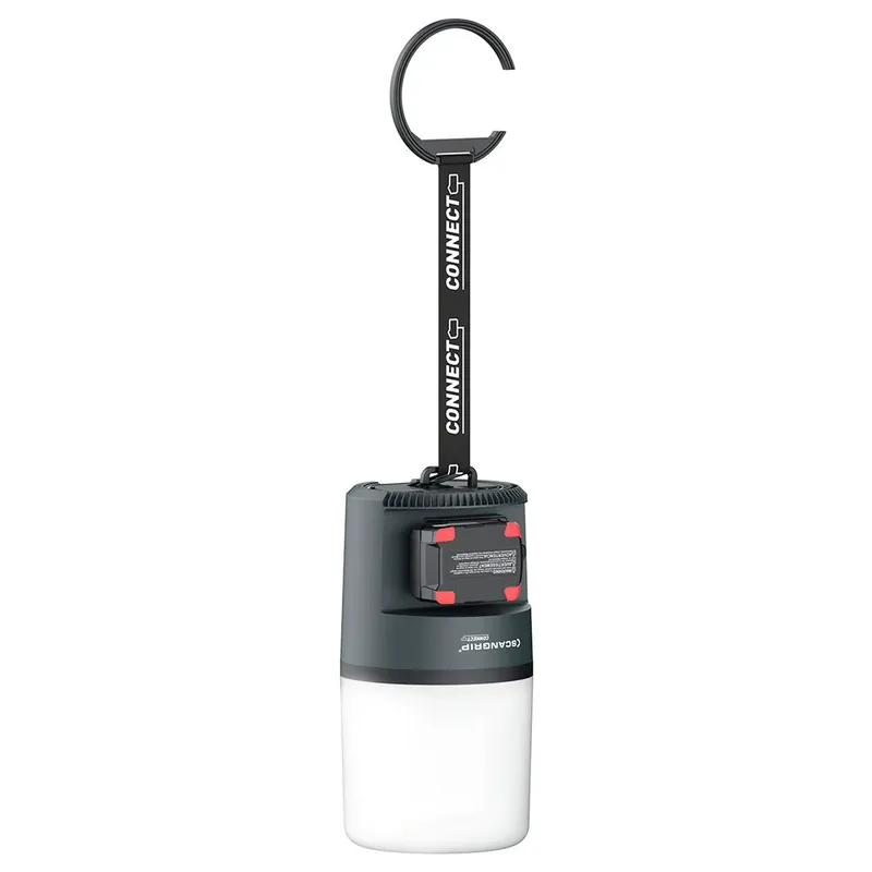 Connect area 6 led bouwlamp – 6000LM - 03.6108C von Scangrip, Weiß – Produktbild 2 von 6