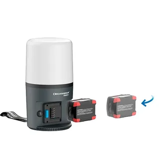 Connect area 6 led bouwlamp – 6000LM - 03.6108C von Scangrip, Weiß – Produktbild 6 von 6