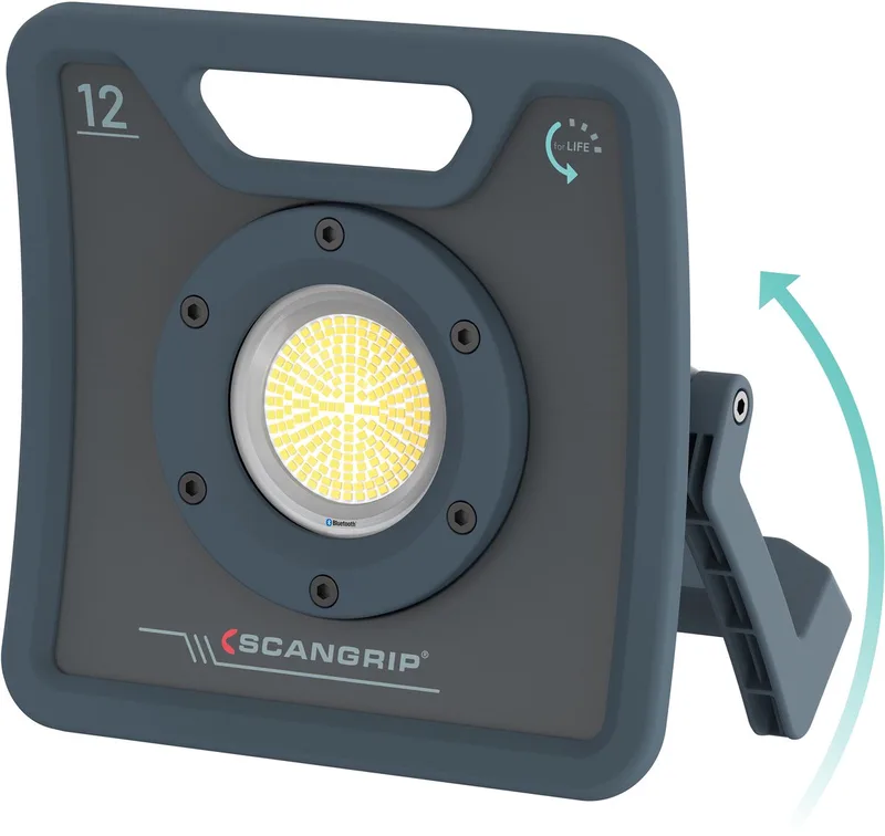 LED-bouwlamp for LIFE Nova 12 12000 lm van Scangrip, Grijs – productafbeelding