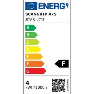 LED Handlamp Star Lite 300lm - 03.5671 - WERKPLAATS LOOPLAMP van Scangrip, Donker blauw – productafbeelding 6 van 6