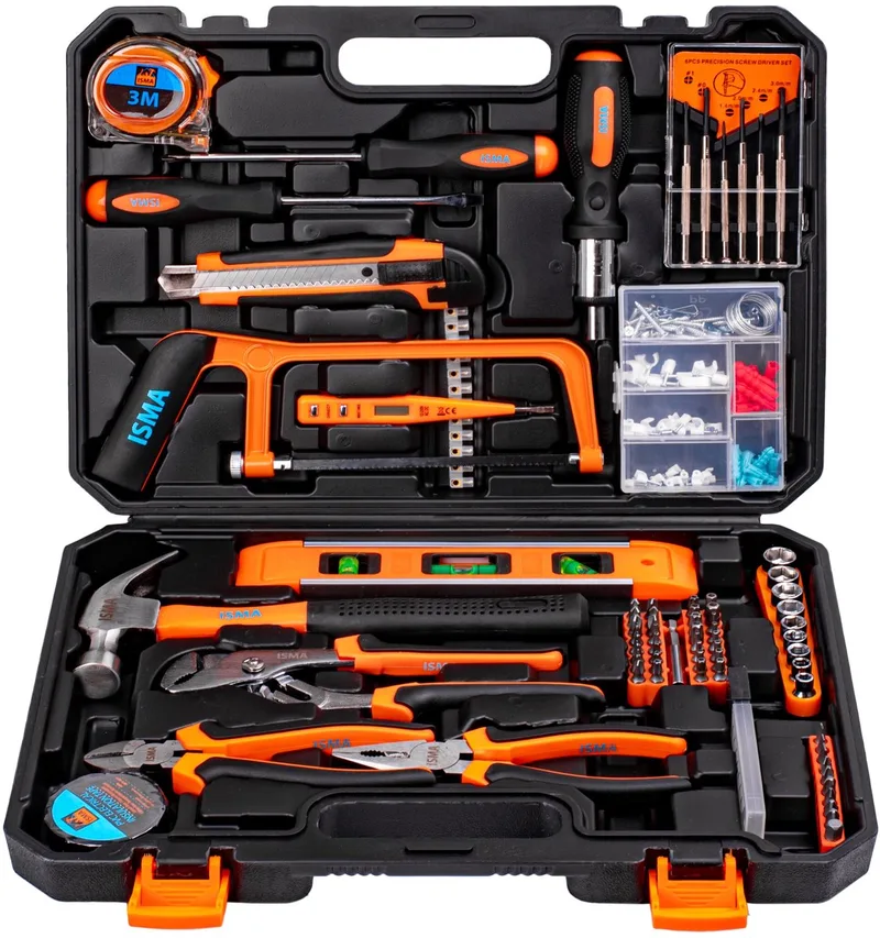 180-delig Gereedschapset: Sleutels, Schroevendraaiers & Bits de Scheppach – image du produit