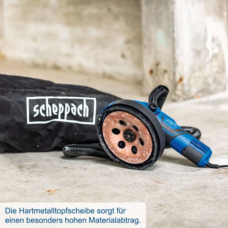 3-in-1 Wandschuurmachine BFR1200 von Scheppach – Produktbild 5 von 5