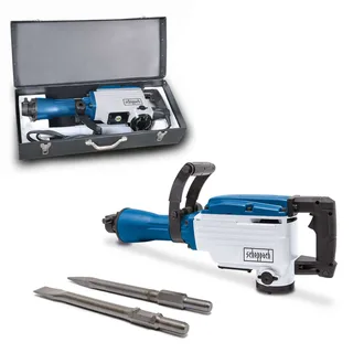 Abbruchhammer AB1700 Scheppach - 1700W | 50J Schlagkraft | 2000bpm Schlagzahl | 30mm SDS Hex | inkl. Koffer, Spitz- und Flachmeißel van Scheppach – productafbeelding 1 van 5