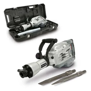 Abbruchhammer PX-AB-55 Practixx - 1700W | 55J Schlagkraft | 1900BPM | SDS-HEX Aufnahme | inkl. Spitz- und Flachmeißel & Transportbox by Scheppach – product image 1 of 5