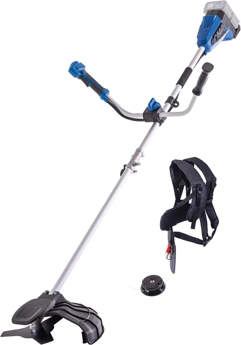 Accu Bosmaaier 20V BC-BCH380-40-X - 20V - max. 380 mm Maaiwijdte (draad) - max. 225 Maaiwijdte (mes) van Scheppach – productafbeelding