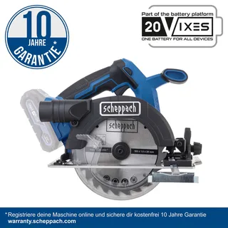 Accu Handcirkelzaag 20V BC-HCS165-X von Scheppach – Produktbild 3 von 3