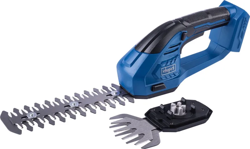 Accu Heggenschaar & Grasschaar C-HTGS200-X - 20V IXES - Heggenschaar met 200mm snoeilengte - Grasschaar met 90mm snoeibreedte - voor struiken, heggen en gras - excl. accu & lader by Scheppach – product image
