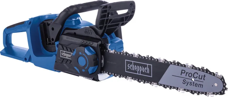 Accu Kettingzaag BC-CS355Duo-X - 35,6cm/14" zaagblad - 15 m/s zaagsnelheid - zonder accu & lader (2x20V IXES platform) de Scheppach – image du produit