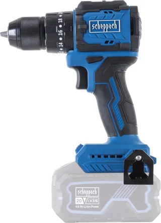 Accu klopboormachine 20V BC-CD50SC-X - 50 Nm - Toerental 0–450 / 0–1700 min-1 - tot 28900 bpm från Scheppach – produktbild 1 av 5