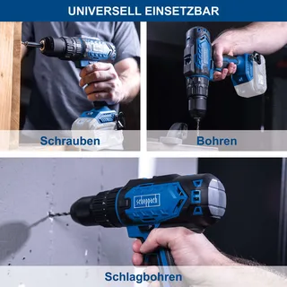 Accu klopboormachine 20V C-CD45-X van Scheppach – productafbeelding 5 van 5