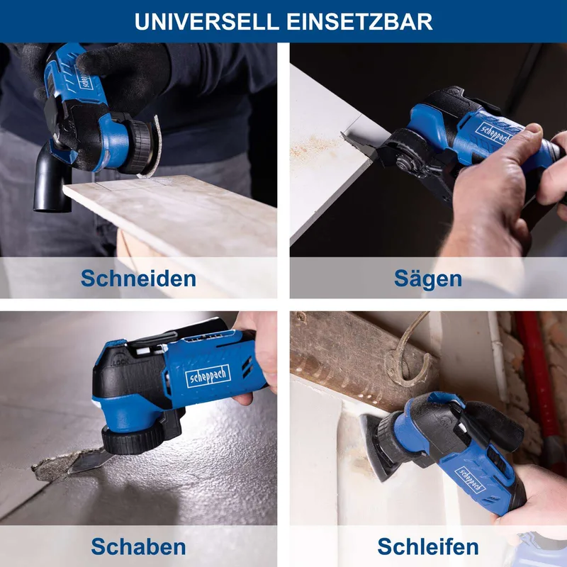Akku-Multifunktionswerkzeug C-MT40-X scheppach (DIY) von Scheppach – Produktbild 3 von 3