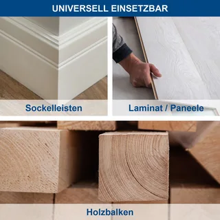 Afkortzaag HM305SL - 2000W - kapzaag - verstekzaag - Ø305mm - 5000 r/min - Kantelbaar (0-48°) - Incl. laser en incl. 48T zaagblad de Scheppach – image du produit 4 sur 5