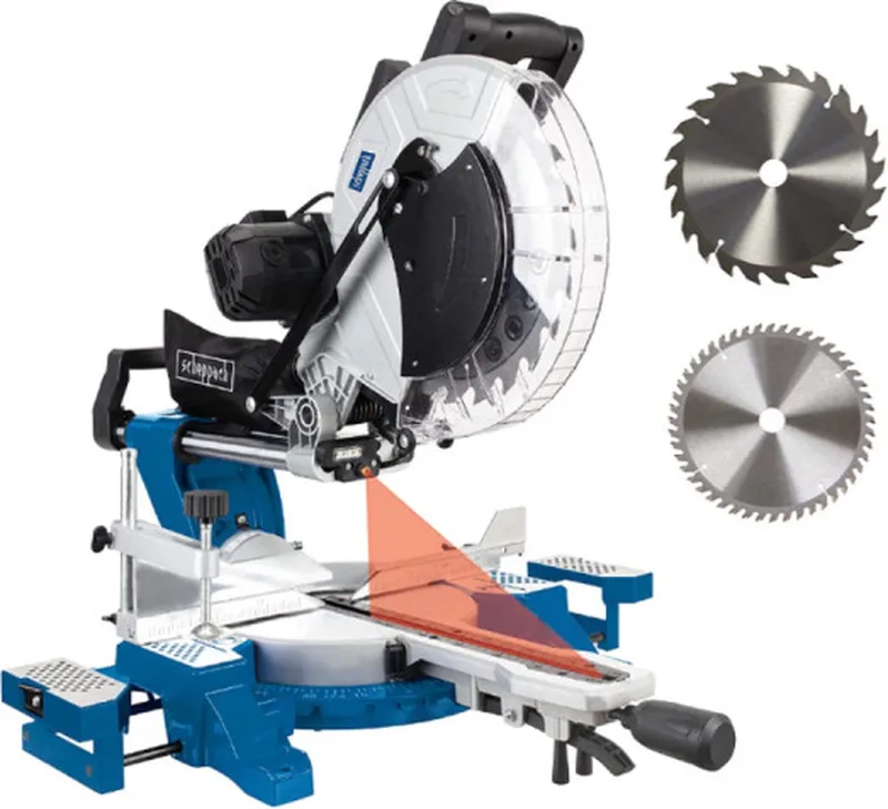 Afkortzaag / Kapzaag HM140L von Scheppach – Produktbild 1 von 5