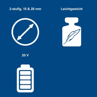 Akku-Astschere BC-PRS28-X Scheppach - 15mm & 28mm Klingendurchmesser | Handschutz & autom. Abschaltung | inkl. 2Ah Akku & 2,4A Ladegerät by Scheppach – product image 5 of 5