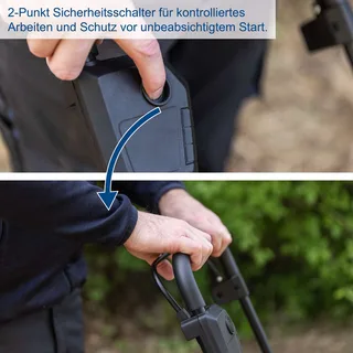 Akku-Bodenhacke BC-MT300-X Scheppach - 20V | inkl. 2x 2Ah Akku + 2,4A Ladegerät von Scheppach – Produktbild 2 von 5