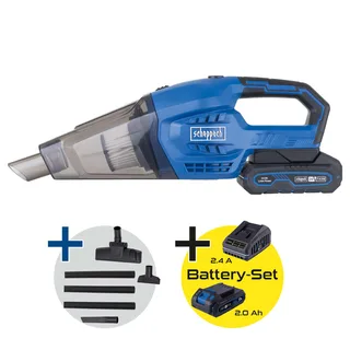 Akku Handstaubsauger C-HVC150-X Scheppach - 20V | 560ml Fassungsvermögen | Faltenfilter F9 | 10kPA Saugleistung | inkl. 2Ah Akku & 2,4A Ladegerät von Scheppach – Produktbild 3 von 5
