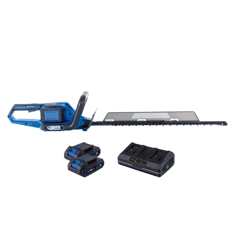 Akku Heckenschere BC-HT720-X Scheppach | Brushless | Schnittlänge 650mm | Schnittstärke 30mm | inkl. 2x 2Ah Akku + 2,4A Doppelladegerät by Scheppach – product image 1 of 5