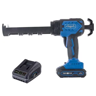 Akku-Kartuschenpistole C-SEG310-X Scheppach - 20V | 2000N Auspresskraft | 0,75-3,58 mm/s | LED-Leuchte | inkl. 2Ah Akku + 2,4A Ladegerät by Scheppach – product image 1 of 5