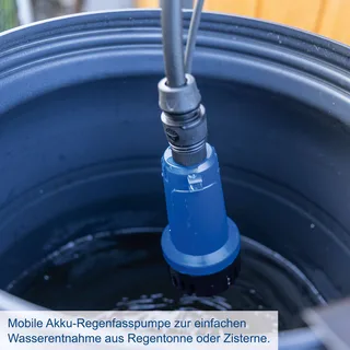 Akku-Regenfasspumpe C-RBP2000-X Scheppach - 20V | 2,0bar Pumpendruck | inkl. 2Ah Akku + Ladegerät de Scheppach – image du produit 4 sur 5