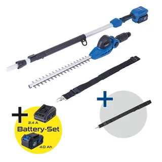 Akku-Teleskop-Heckenschere C-PHS410-X Scheppach - 20V | 41cm Schnittlänge | 1200min-1 Schnittgeschwindigkeit | 11 Schnittwinkel von Scheppach – Produktbild 2 von 3