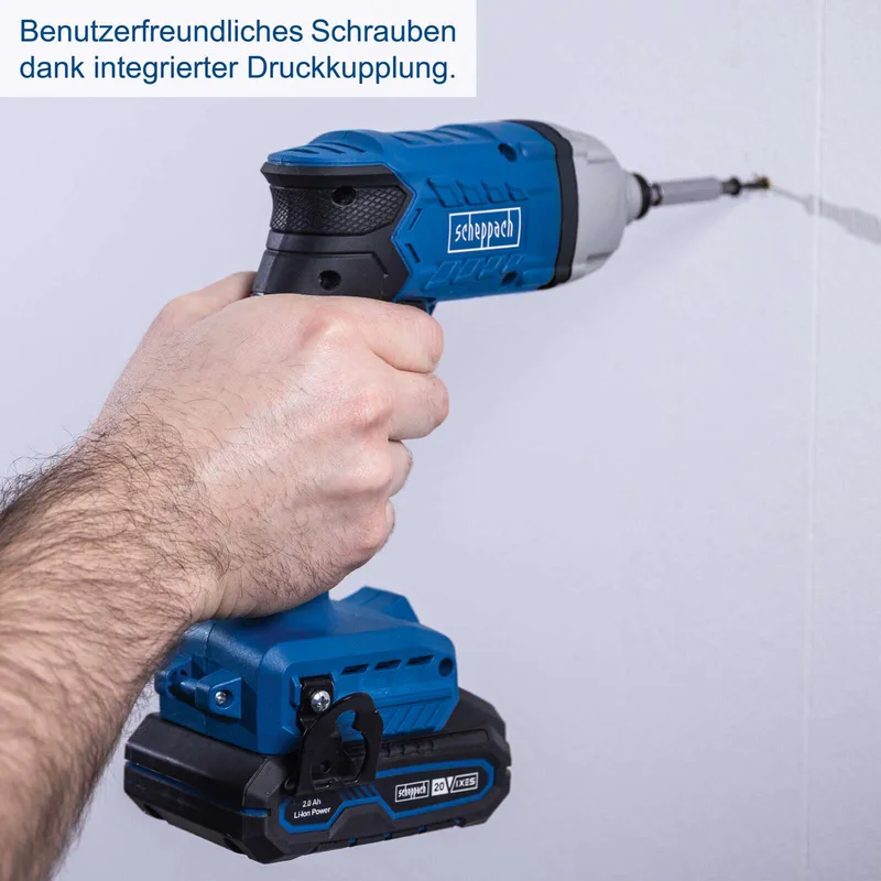 Akku-Trockenbauschrauber BC-DWD400MS-X Scheppach - 20V | inkl. 2Ah Akku + 2,4A Ladegerät by Scheppach – product image 4 of 5