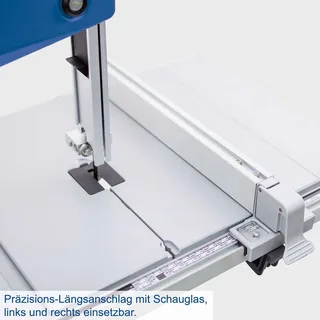 Bandsäge HBS400 Scheppach - 750W | 170mm Schnitthöhe | 6-15mm Sägebandbreite | 360-720m/min Sägegeschwindigkeit | inkl. 2 Sägeband by Scheppach – product image 3 of 5