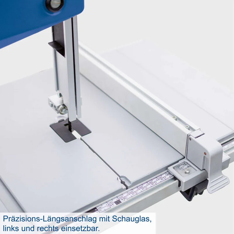 Bandsäge HBS400 Scheppach - 750W | 170mm Schnitthöhe | 6-15mm Sägebandbreite | 360-720m/min Sägegeschwindigkeit | inkl. 2 Sägeband by Scheppach – product image 3 of 5