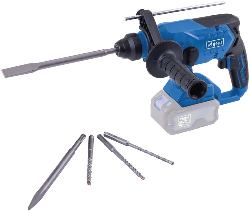 BC-RHD230-X - Boorhamer - SDS-Plus - 2,2 J Slagkracht - 4-in-1 Functie von Scheppach – Produktbild