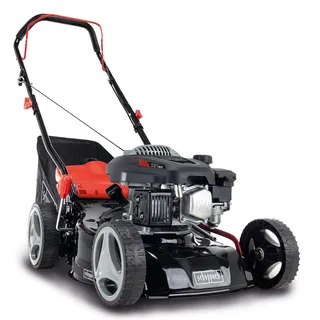 Benzin-Rasenmäher MP132-42 Scheppach - 3.4 PS | 42cm Schnittbreite | 45L Fangbox | Schnitthöhenverstellung | inkl. Motoröl von Scheppach – Produktbild 1 von 2