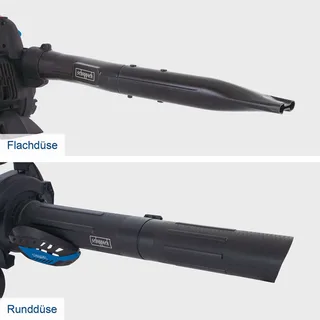 Benzine bladblazer PLB32 - 4-in-1 - 0,75 kW / 1,0 PK - 25,4 cc - 260 km/u - Luchtvolume tot 678 m³/u - Opvangzak 35 liter von Scheppach – Produktbild 4 von 5