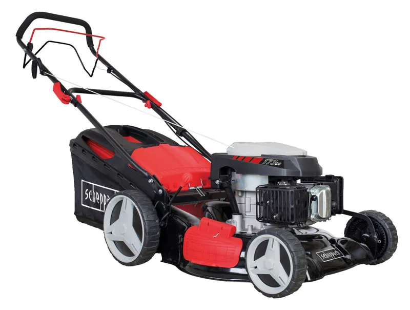 Benzinrasenmäher MS173-51 Scheppach - 51cm Schnittbreite Radantrieb | Mulchfunktion | 65 Liter Korb by Scheppach – product image