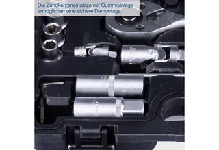 Bit- und Steckschlüsselset Scheppach Werkzeugkoffer TB97 Steckschlüsselsätz 94 tlg. by Scheppach – product image 5 of 5
