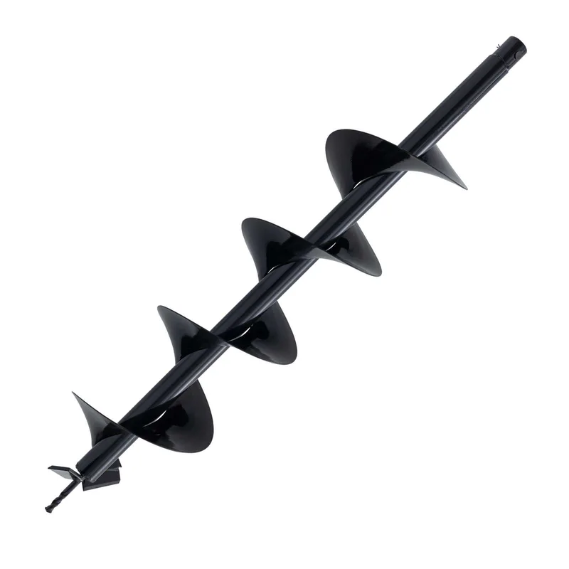 Bohrer Ø 200 mm Scheppach Erdbohrer Bohreraufsatz passend für Benzin Erdbohrer EB2000 / EB1700 | Durchmesser 200mm | Bohransatz Ø12x50 von Scheppach – Produktbild 1 von 5