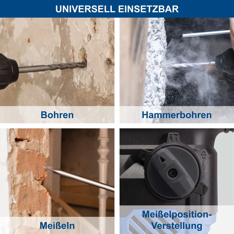 Boorhamer DH1500PLUS 1500W de Scheppach – image du produit 4 sur 5