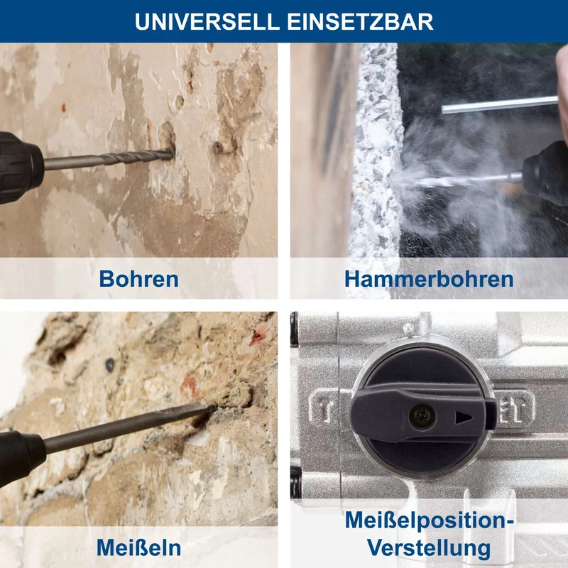 Boorhamer DH1600MAX van Scheppach – productafbeelding 5 van 5