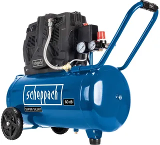Compressor Super Silent HC51Si - 5 bar - 50L - 1500W - Stille compressor (60dB) - Olievrij von Scheppach, Neutraal – Produktbild 1 von 5