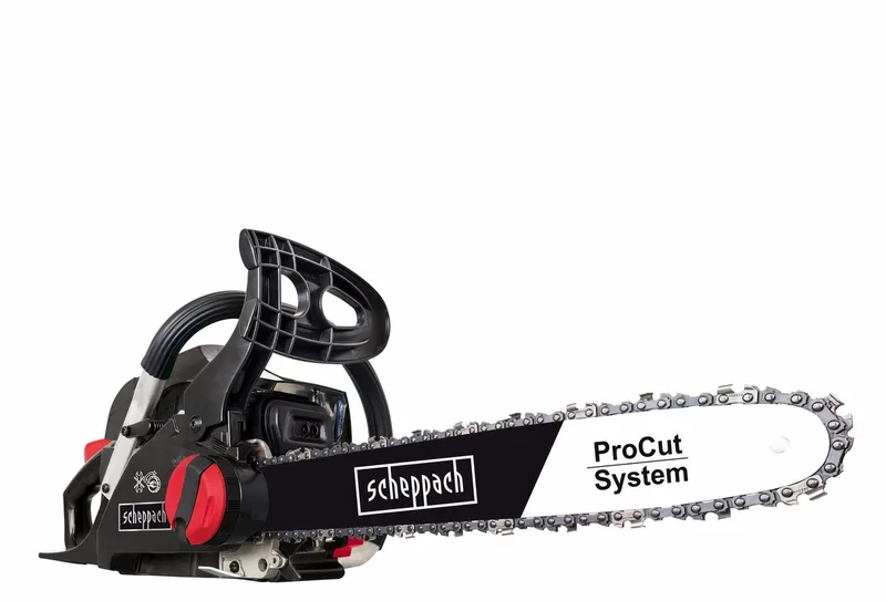 CSP41 Benzine Kettingzaag 41cc – 40 cm Zaagblad – 1,9 PK 2-Takt Motor – Automatische Kettingsmering – Voor Brandhout, Snoeiwerk en Boomonderhoud de Scheppach – image du produit