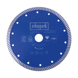 Diamant Trennscheibe Scheppach - Ø 200 x 25,4 mm von Scheppach – Produktbild 1 von 5