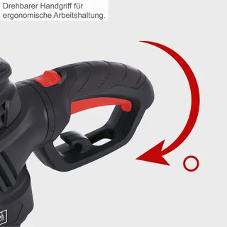 EHT610 Elektrische heggenschaar - 600W - 1500rpm - snoeilengte 610mm - snijdikte tot 24mm de Scheppach – image du produit 5 sur 5