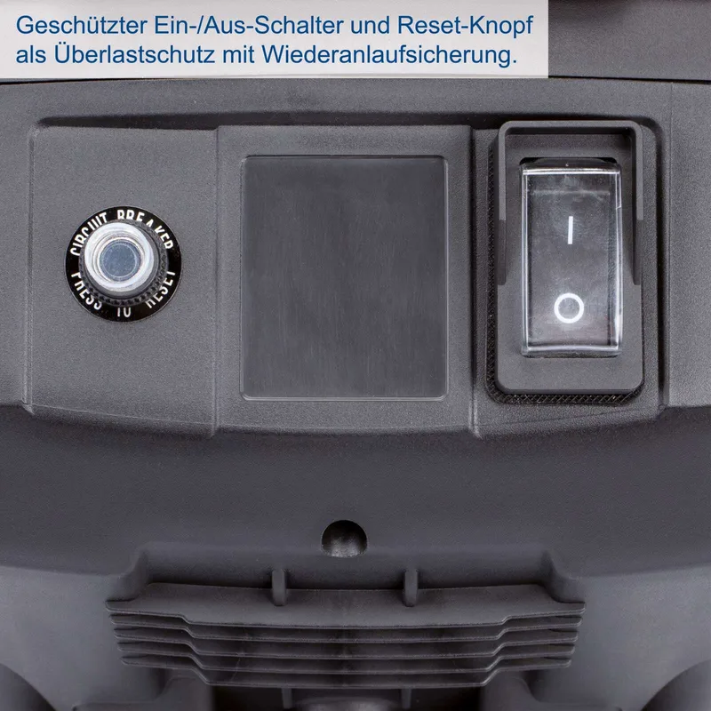 Elektrische Hakselaar GS55 - 2400W - Mobiele Versnipperaar - Voor takken tot Ø45mm - Incl. 2x 45L opvangzakken & duwstok van Scheppach – productafbeelding 5 van 5