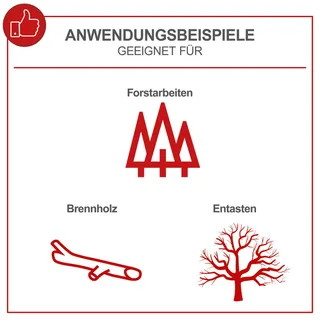 Elektrische Kettingzaag CSE2700 - 2700W - 45,5cm zaagblad - 44cm zaagdiameter - 15 m/s zaagsnelheid van Scheppach – productafbeelding 2 van 5