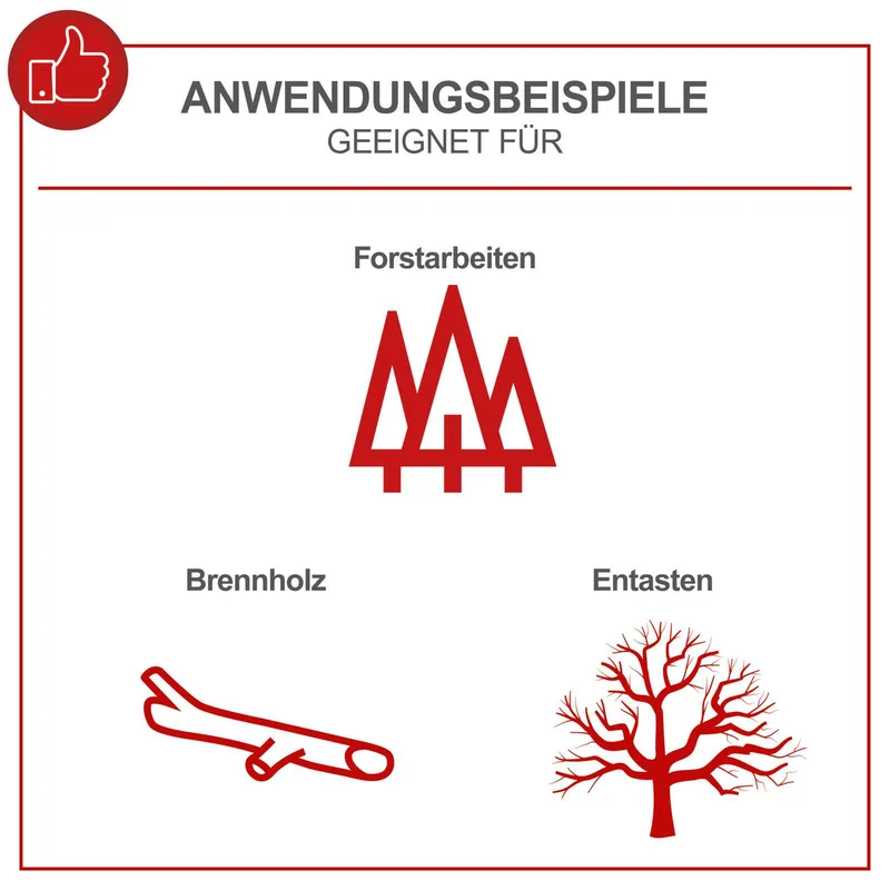 Elektrische Kettingzaag CSE2700 - 2700W - 45,5cm zaagblad - 44cm zaagdiameter - 15 m/s zaagsnelheid van Scheppach – productafbeelding 2 van 5