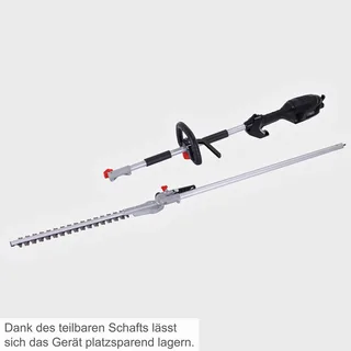 Elektrische Telescopische Heggenschaar ETHT1000 - 1000W - Takdikte Ø20mm - Met Schouderriem - Totale lengte van 2590 mm Voor Eenvoudig Werken op Hoogte van Scheppach – productafbeelding 4 van 5