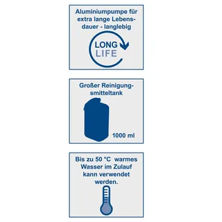 Elektro Hochdruckreiniger HCE2200 Scheppach - 2200W | 165bar Druck | 468l/h Durchflussmenge | 10m Hochdruckschlauch | inkl. 8tlg - Zubehör van Scheppach – productafbeelding 5 van 5