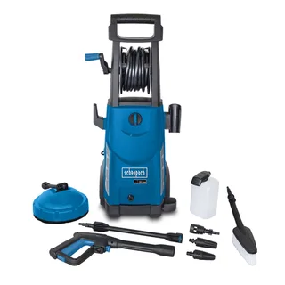 Elektro Hochdruckreiniger HCE2200 Scheppach - 2200W | 165bar Druck | 468l/h Durchflussmenge | 10m Hochdruckschlauch | inkl. 8tlg - Zubehör van Scheppach – productafbeelding 1 van 5