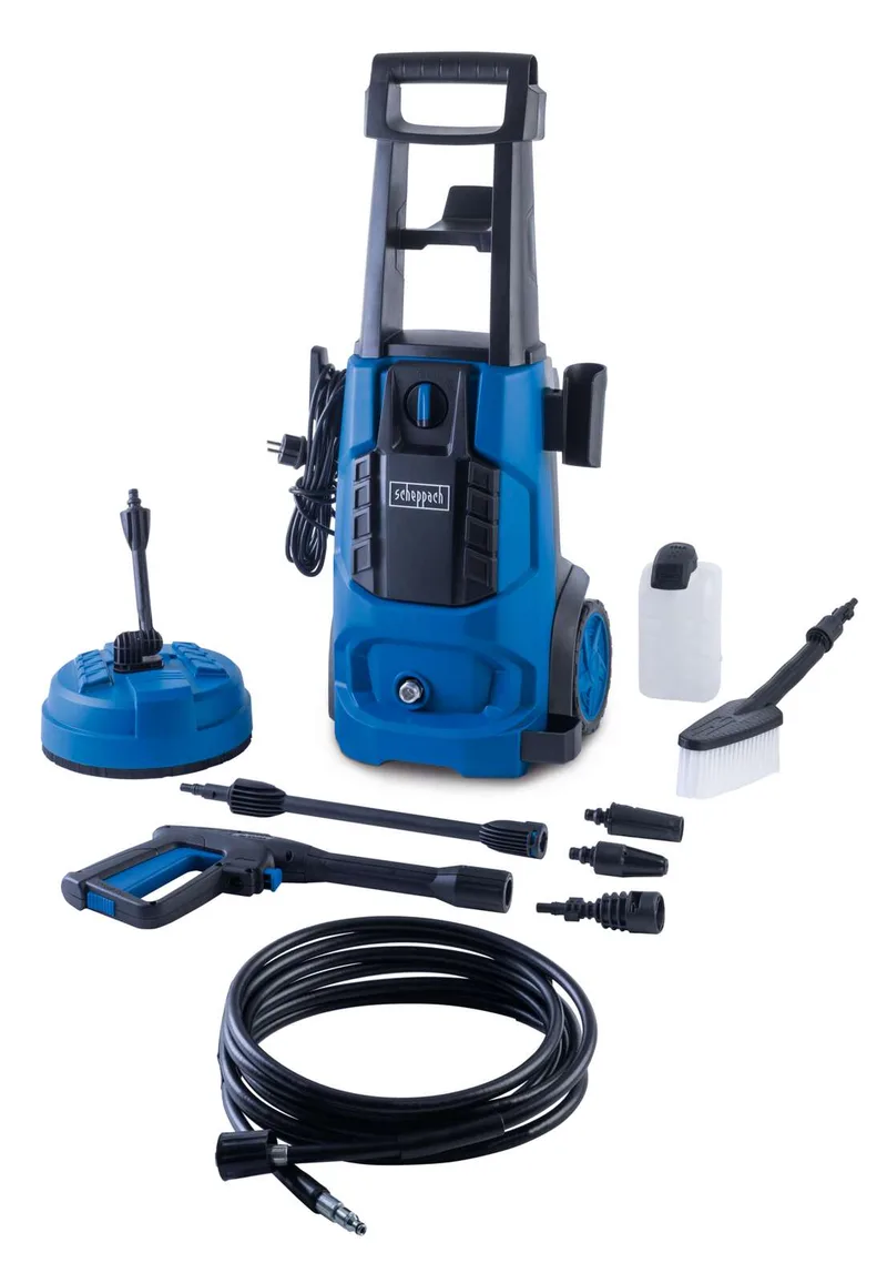 Elektro-Hochdruckreiniger HCE2600 Scheppach - 2400W | 180bar | 5m Schlauch | 480L/h fra Scheppach – produktbillede